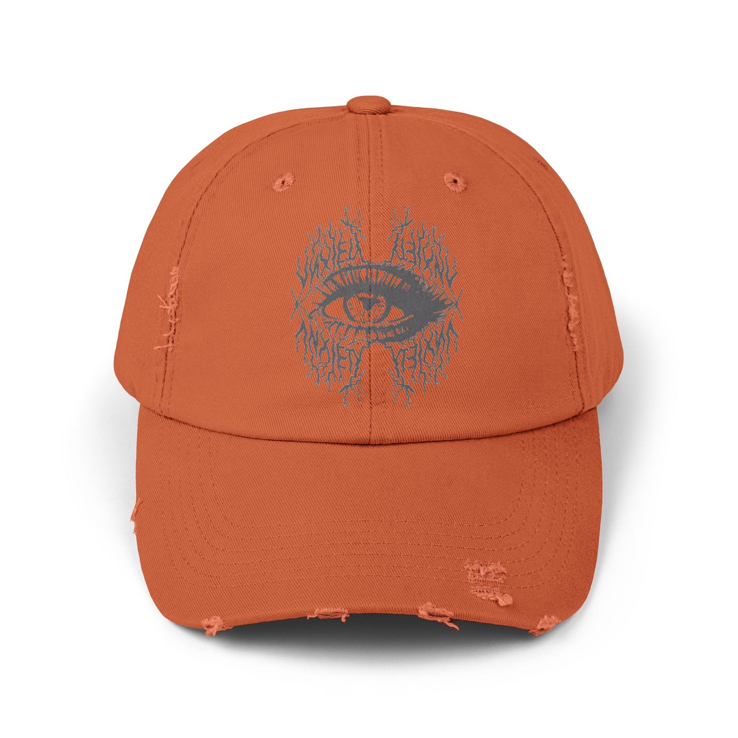 SolWeave "Anxiety Eye" Distressed Cap - Wear Your Awareness